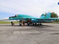 Літак Су-34. Фото з російського тг-каналу https://t.me/uac_ru