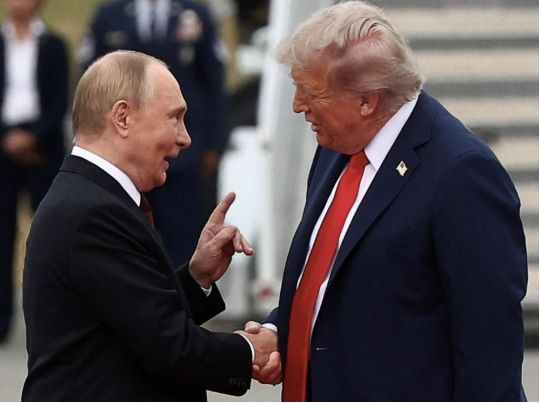 Трамп та путін на Алясці, фото з відкритих джерел
