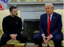 Зеленский и Трамп на встрече в Вашингтоне 28 февраля 2025 года. Скриншот видео