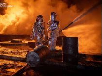 Под Одессой горел объект топливно-энергетической инфраструктуры. Фото ГСЧС 