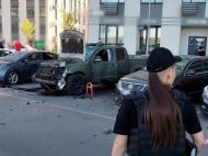 В&nbsp;Киеве пытались взорвать военного в&nbsp;автомобиле (фото, видео)