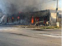 Россияне атаковали Запорожье баллистикой 18 августа. Фото ОВА