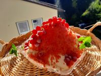 Мороженое с арбузом и ягодами. Фото Эллы Ивановой 