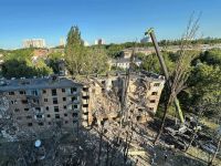 Наслідки обстрілу Києва