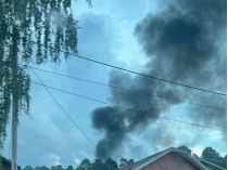 Под Рязанью горит нефтепровод. Фото из открытых источников