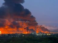 Украинские беспилотники ударили по&nbsp;двум НПЗ в&nbsp;россии (фото, видео)
