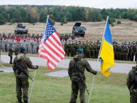 Военные Украины и США