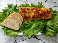 Сочный куриный рулет