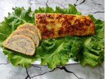 Сочный куриный рулет