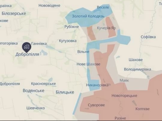 Российские войска под Добропольем оказались в окружении