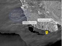 Нефтяное пятно плывет к Крыму. Фото тг-канала "Крымский ветер"