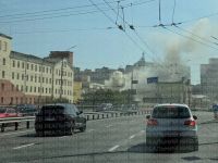 В Киеве горит кондитерская фабрика