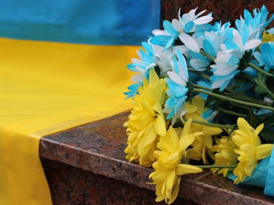 прощание с погибшими воинами