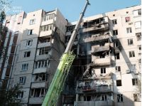 В Киеве ищут тело третьего погибшего под завалами дома в Святошинском районе, фото ГСЧС