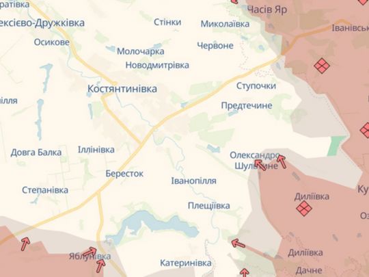 Россияне планируют захватить Константиновку