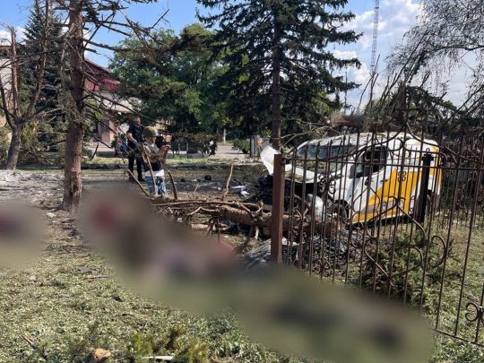 Россия атаковала гражданских во время выдачи пенсий