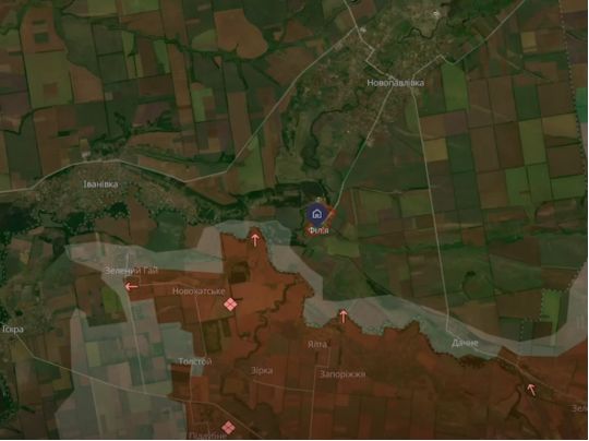 Село Филиал освобождено от российских окупантов, фото полка Скала
