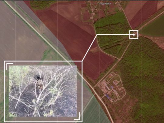 Росіяни використовували труби для проникнення до Куп'янська. Скріншот відео DeepState 