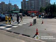 Збила військову на&nbsp;переході в&nbsp;Києві: нетвереза водійка втекла з&nbsp;місця ДТП (фото)