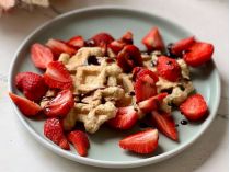 Кокосовые вафли. Фото кулинара Екатерины Черкасской