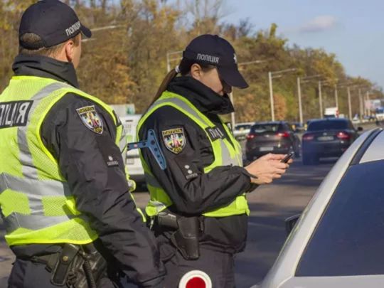 В Україні спростувала фейк про підвищення штрафів за порушення правил дорожнього руху&nbsp;— Фото: Патрульна поліція Києва