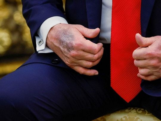 Рука Трампа