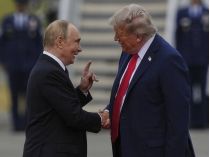 Дональд Трамп и Владимир Путин 
