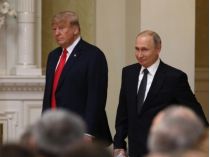 Дональд Трамп и Владимир Путин 