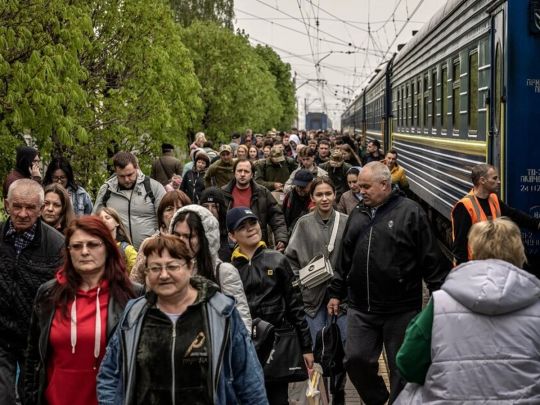 українські біженці