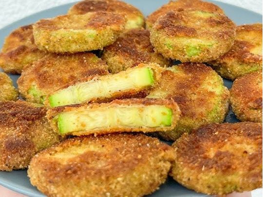 кабачки в панировке