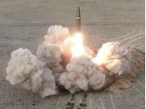 Пуск російської балістичної ракети «Іскандер-М». Фото міноборони рф