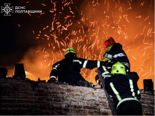 На Полтавщині пошкоджень зазнав енергетичний обʼєкт, фото ДСНС