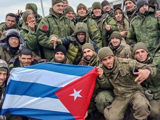 Громадяни Куби в армії росії
