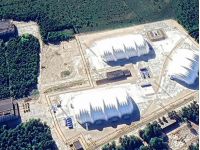 Ядерна база рф в селищі Північний Архангельської області. Фото Google Earth