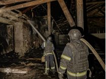 Вночі російські «Шахеди» знову били енергооб'єктами. Фото ДСНС