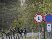 Російські солдати на кордоні з Естонією