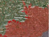 Карта боїв на Покровському напрямку. Фото Генштабу ЗСУ