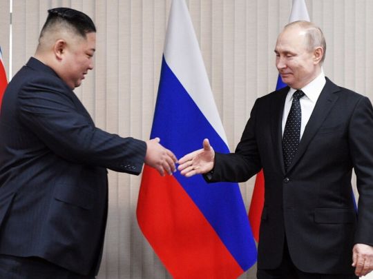 Путін і Кім Чен Ин
