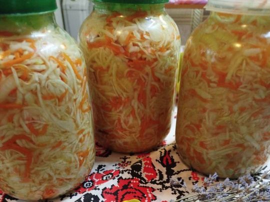 Салат из капусты 
