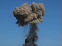 Після атаки дронів горить електропідстанція, фото з відкритих джерел