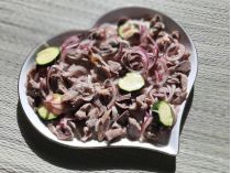 Курячі шлуночки в соусі. Фото Ольги Сметанської