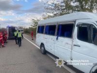 В ДТП на трасі Київ&nbsp;— Одеса постраждали восьмеро людей. Фото поліції