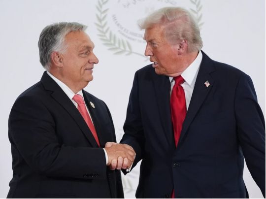 Трамп и Орбан