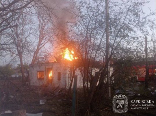 На Лозову ворог скинув керовану авіаційну бомбу, яка подолала відстань близько 130 км, фото ОВА
