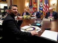 Зеленский на встрече с Трампов в Вашингтоне