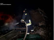Росіяни атакували низку регіонів «Шахедами». Фото ДСНС