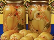 Фарширований перець з&nbsp;капустою на&nbsp;зиму: ароматна заготовка, перевірена часом