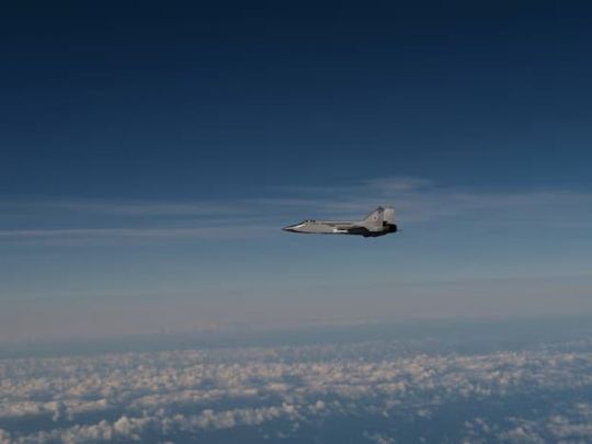 російські літаки над Естонією
