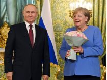 Путін та Меркель