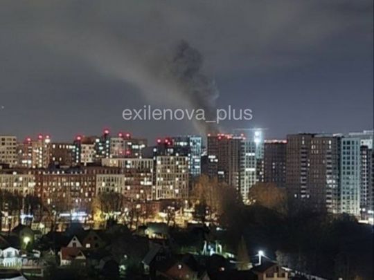 Масштабна атака дронів на Росію та Москву
